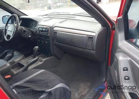 2001 Jeep Grand Cherokee Laredo из США, поврежденный, VIN 1J4GX48S81C536454